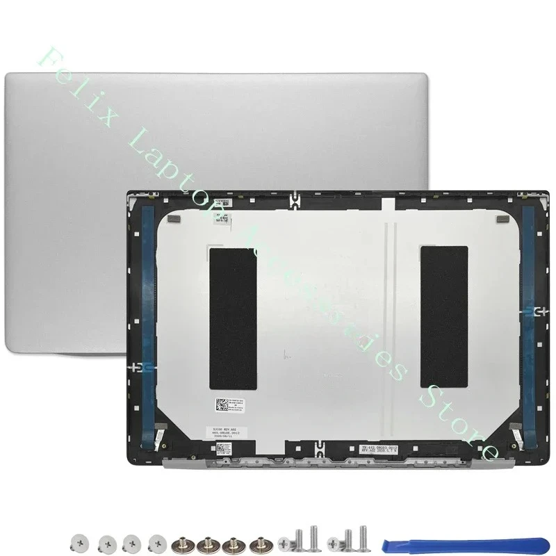 Inspiron 15 5590 5598 新型ノートパソコンケース LCDバックカバー フロントベゼル パームレスト ボトムトップカバー ヒンジ 039T35 0NKKXH シルバー