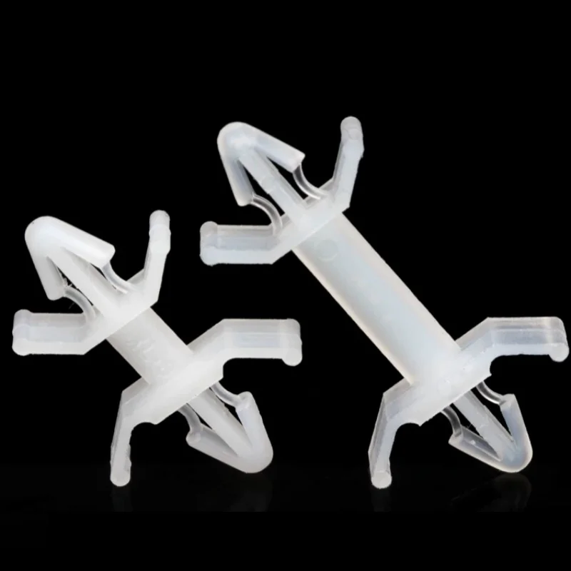 4mm Hole Nylon Circuit Board Bracket Plastic Pc Board Isolation Column Aircraft Wire Clamp Double- Spacing Support