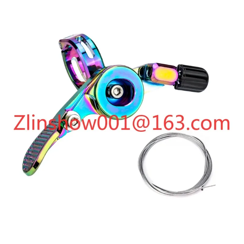 Bicycle Seatpost Dropper Remote Lever Wire Control MTB Mountain Road Bike Seat Tube Switch Height Cable Adjustable Lever