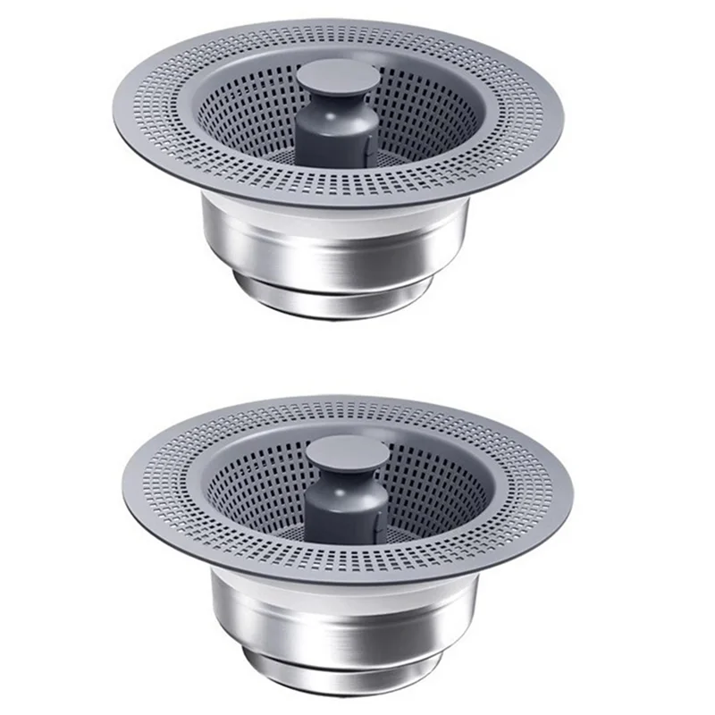 

N96R Кухонная мойка из нержавеющей стали, корзина для стирки, фильтр, универсальный слив с пружинным сердечником