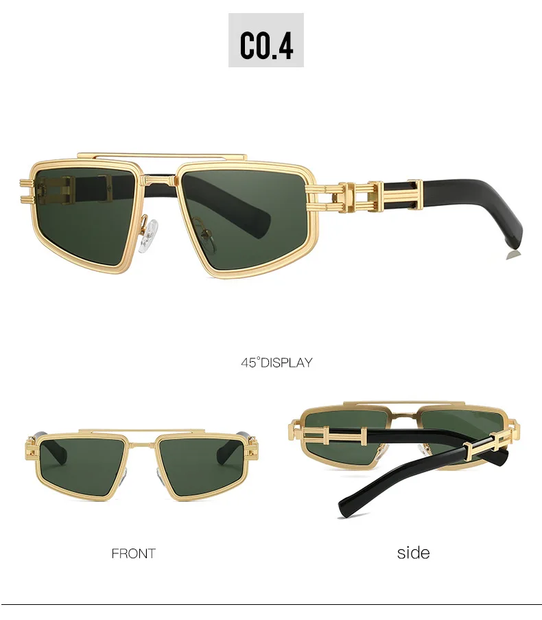 2026New Mann Frau Sonnenbrille Mode Vielseitig Trend Brillen Doppel Strahl Design Shades Outdoor Unisex UV400 Sunnies9626 – Detail 9