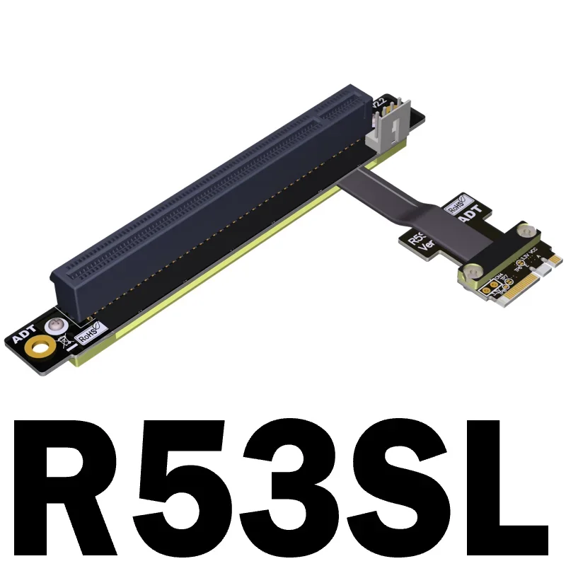 M. 2-AEKEY to PCIEX16 Conversion Board Extension Cable Supports the M.2 WiFi (A.key) port