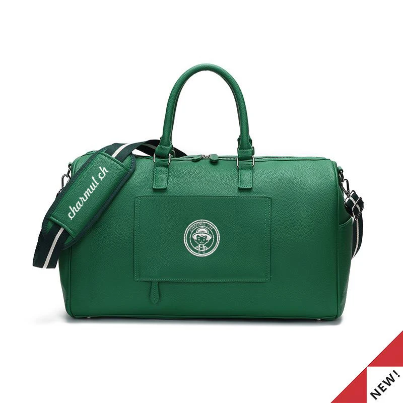 Charmul CH G93 Borsa per abbigliamento da golf Borsa da viaggio Borsa Boston unisex Borsa portaoggetti portatile impermeabile alla moda Borsa portaoggetti verde invernale