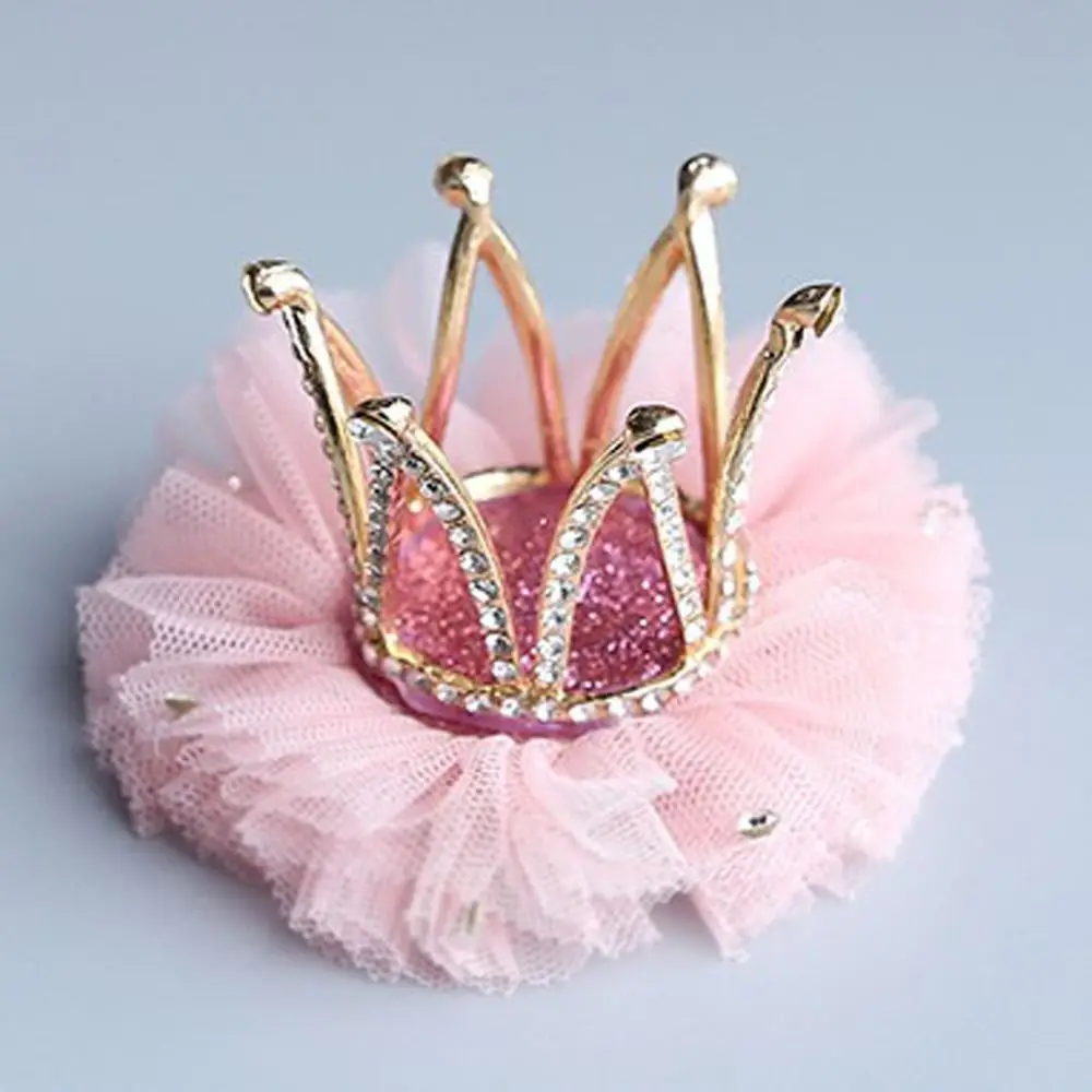

Adorable Fashion Fairy Rhinestone Gauze Headdress Pearl Alloy Girl Hairpin Hair Accessory Hair Clip Headwear