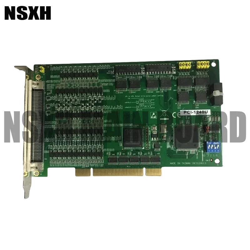 PCI-1240U REV.B2 For 4 Axis PCI Step/pulse Servo Motor Motion Control Card