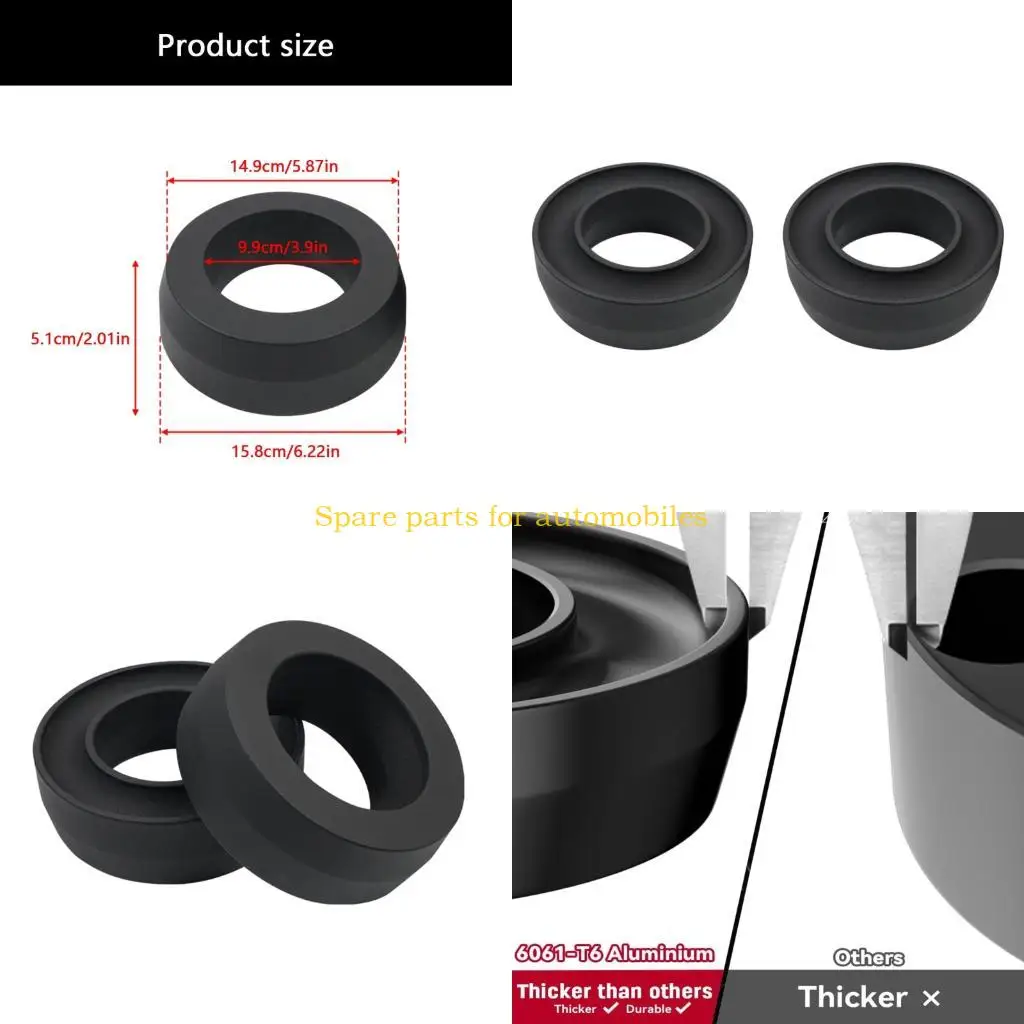

H58F Strong Front Leveling Strong strength Spacers Improves Ground Clearance Easy Install Front Lift for Car 1500 2500