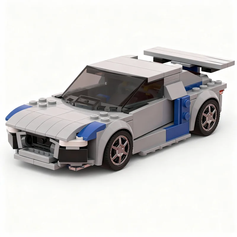 

222pcs MOC Audiee R8 Performance City Champions Model Building Blocks Construction Toy Christmas Gifts DIY Creative Idea Brick