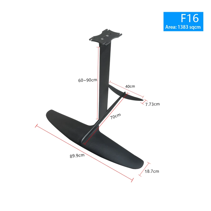 Wing Foiling Hydrofoil Wingfoil SUP Surfing Hydro Foil Carbons Wings Aluminum Mast