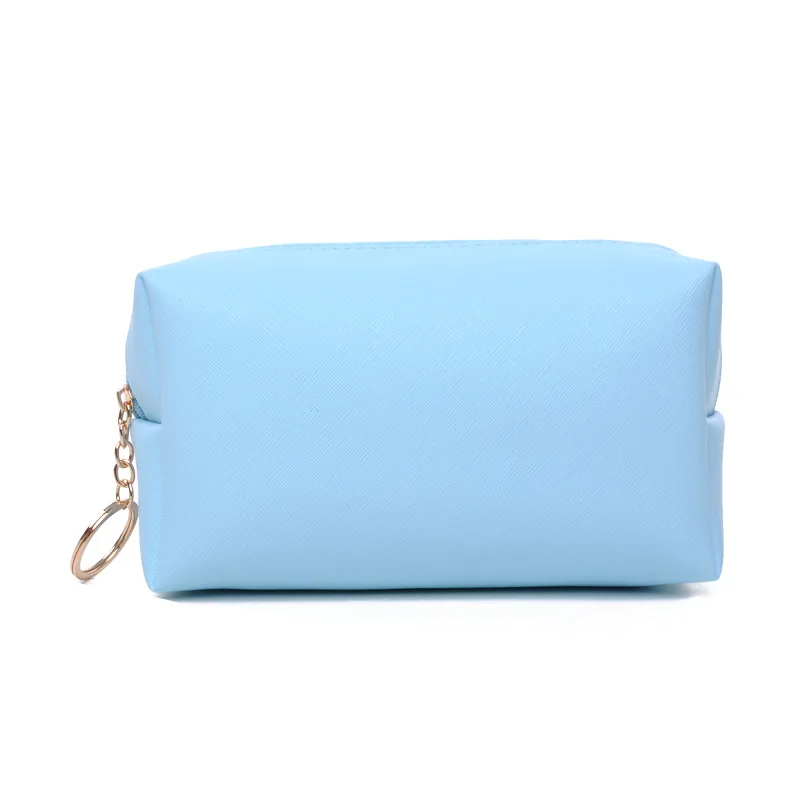 High-looking women's cosmetic bag, wallet cosmetic bag PU portable waterproof carry-on toiletry bag, travel lipstick cosmetic ba