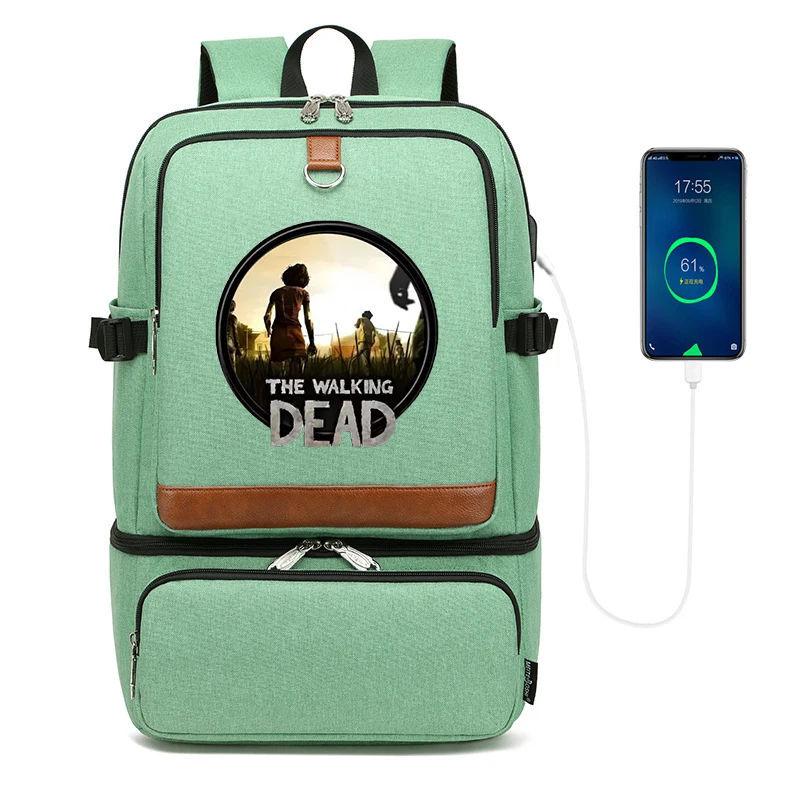 the-walking-dead-laptop-backpack-compartment-usb-waterproof-backpacks-cooler-bags-outdoor-hiking-thermal-insulated-lunch-bag