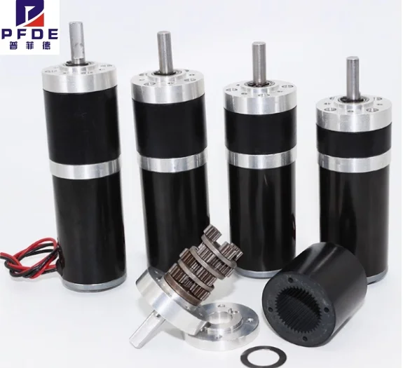 Bringsmart Geluidsarm 0.5-47kg.cm Hoog Koppel 32-31ZY Borstel Planetaire Reductivotor 12v 24v DC Motor Reductor Automatiserings