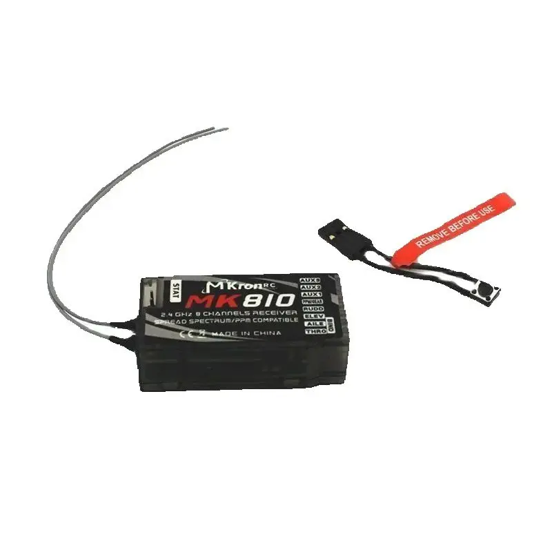 Spektrum DSMX Receiver MK810 AR8000 2.4GHz 8CH RC RX DSM2 Receptor PPM Output DX6e DX6i DX7 DX8 DX9 JR Walkera Transmitter