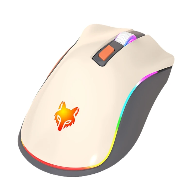 2.4Ghz Bluetooth-compatible 2 Modes Mouse 800-1600DPI 3 Adjustable DPI Mouse