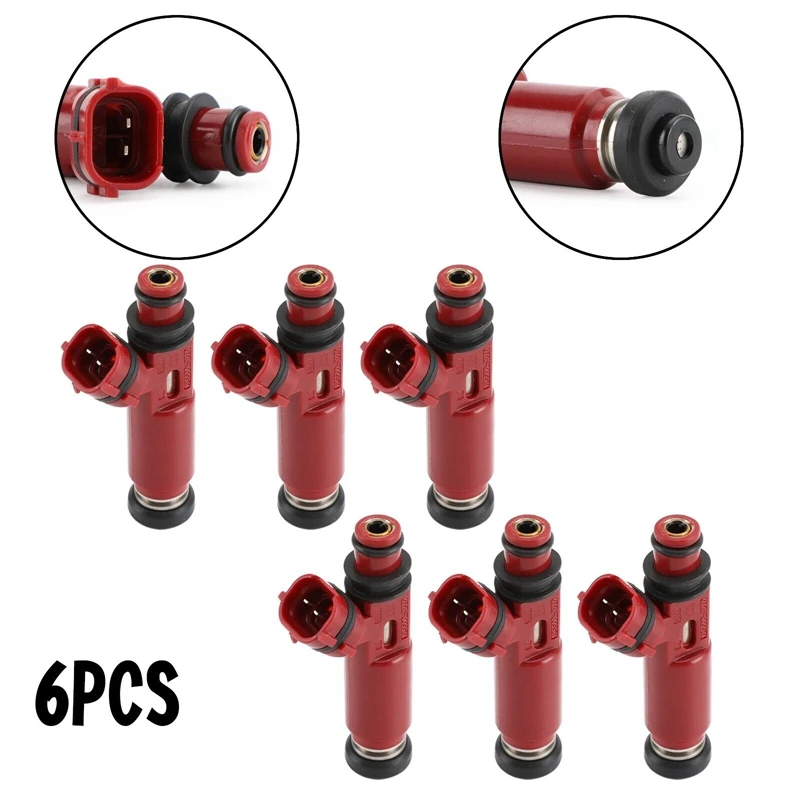 6Pcs Fuel Injector Nozzle For 2001 2002 Mitsubishi Montero 3.5L V6 MD357267 195500-3970 1955003970