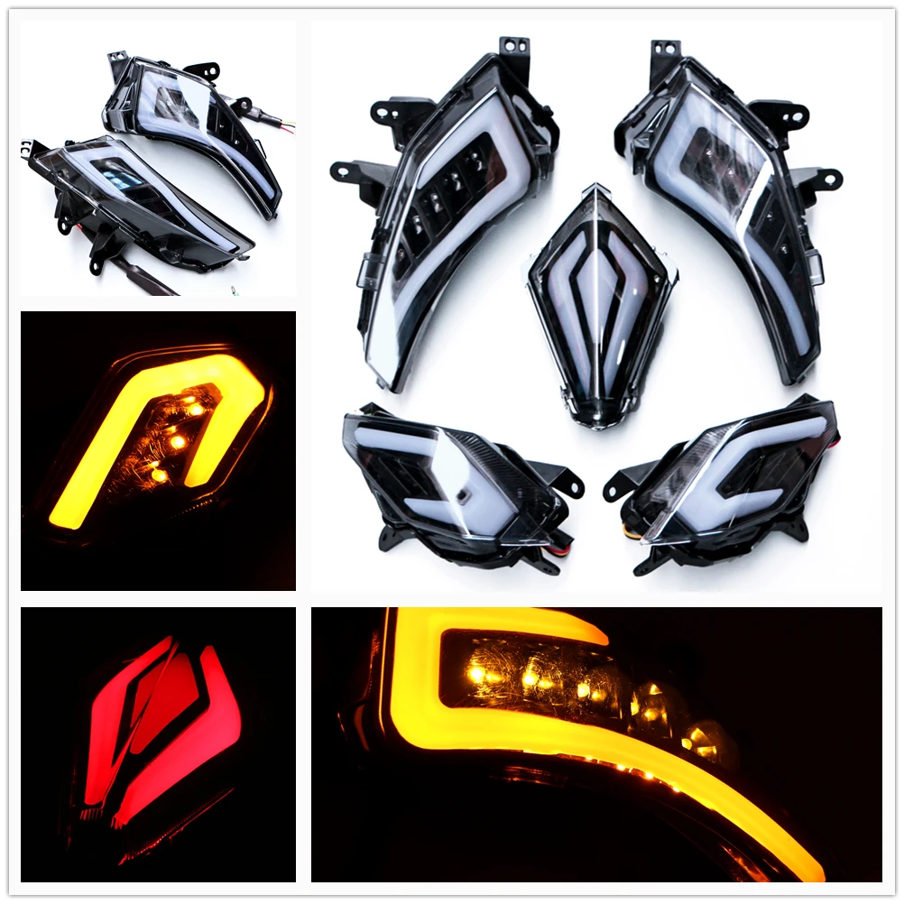 Fit For Yamaha 2012 - 2016 T-MAX 530 Tmax530 Integrated Tmax 530 T-max 530 2013 2014 2015 Turn Signal  Light Rear Brake Light