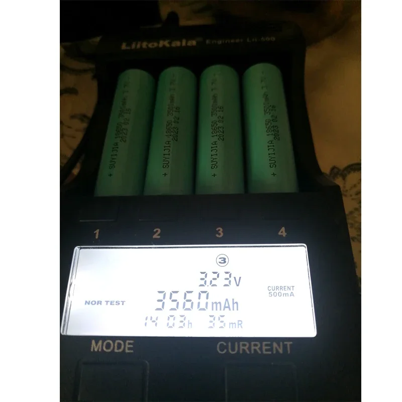 18650 3.7V 3500mah Power Lithium Battery Rechargeable Lithium-ion Battery Suitable for Bright Flashlight Camera Backup Batteries