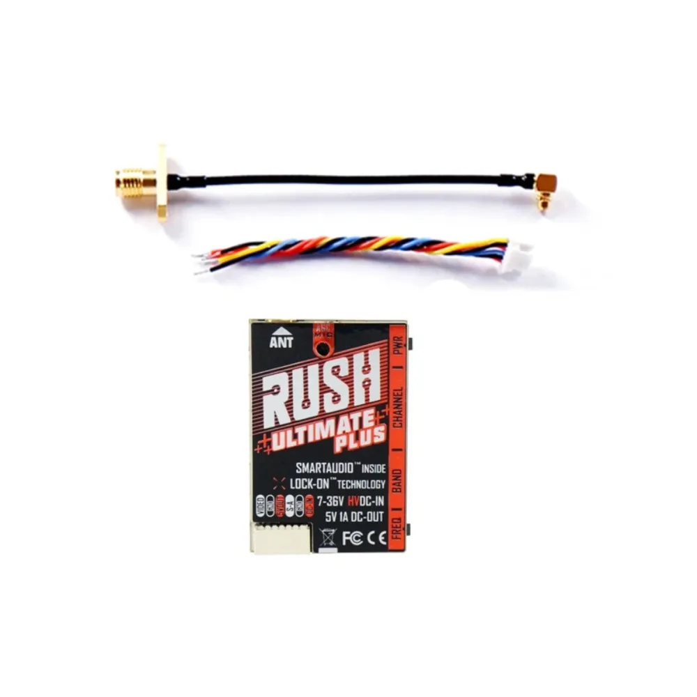 RUSH TANK Ultimate II/Mini/ PLUS/solo VTX 5.8GHz 48CH 2-8s 800mW/1.6W Video Transmitter cherry antenna for FPV Racing Drone view 3