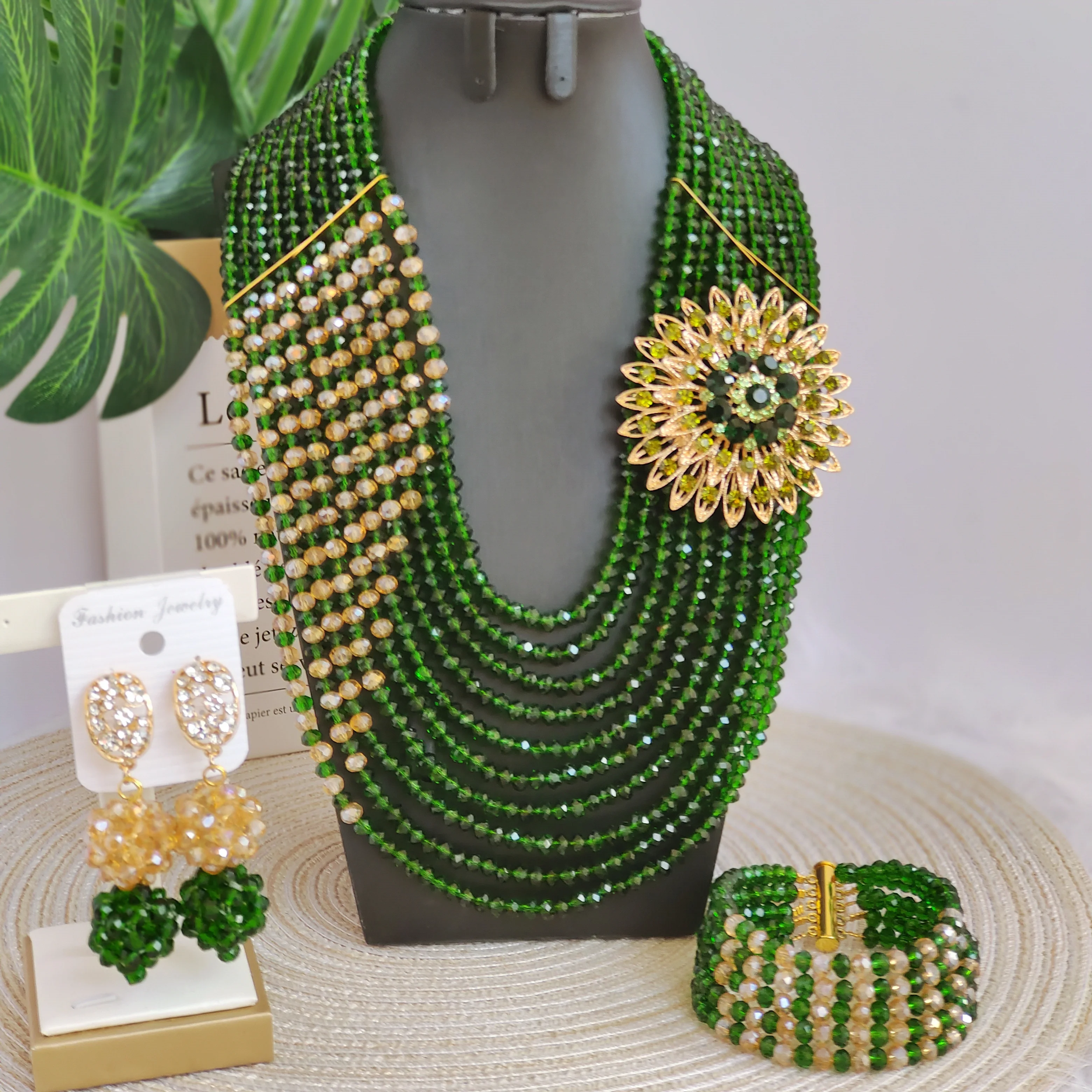 

Laanc crystal traditional beads africa nigeria
