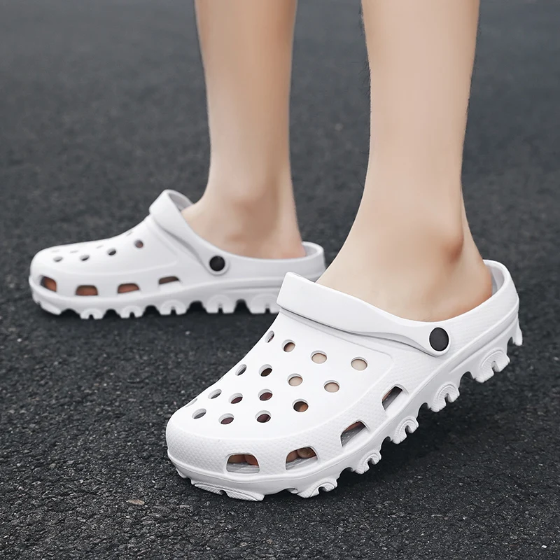 Nieuwe Outdoor Heren Slippers Eva Casual Sport Sandalen Voor Man Zomer Modetrend Lichtgewicht Strand Non-Slip Plus Big Size 51