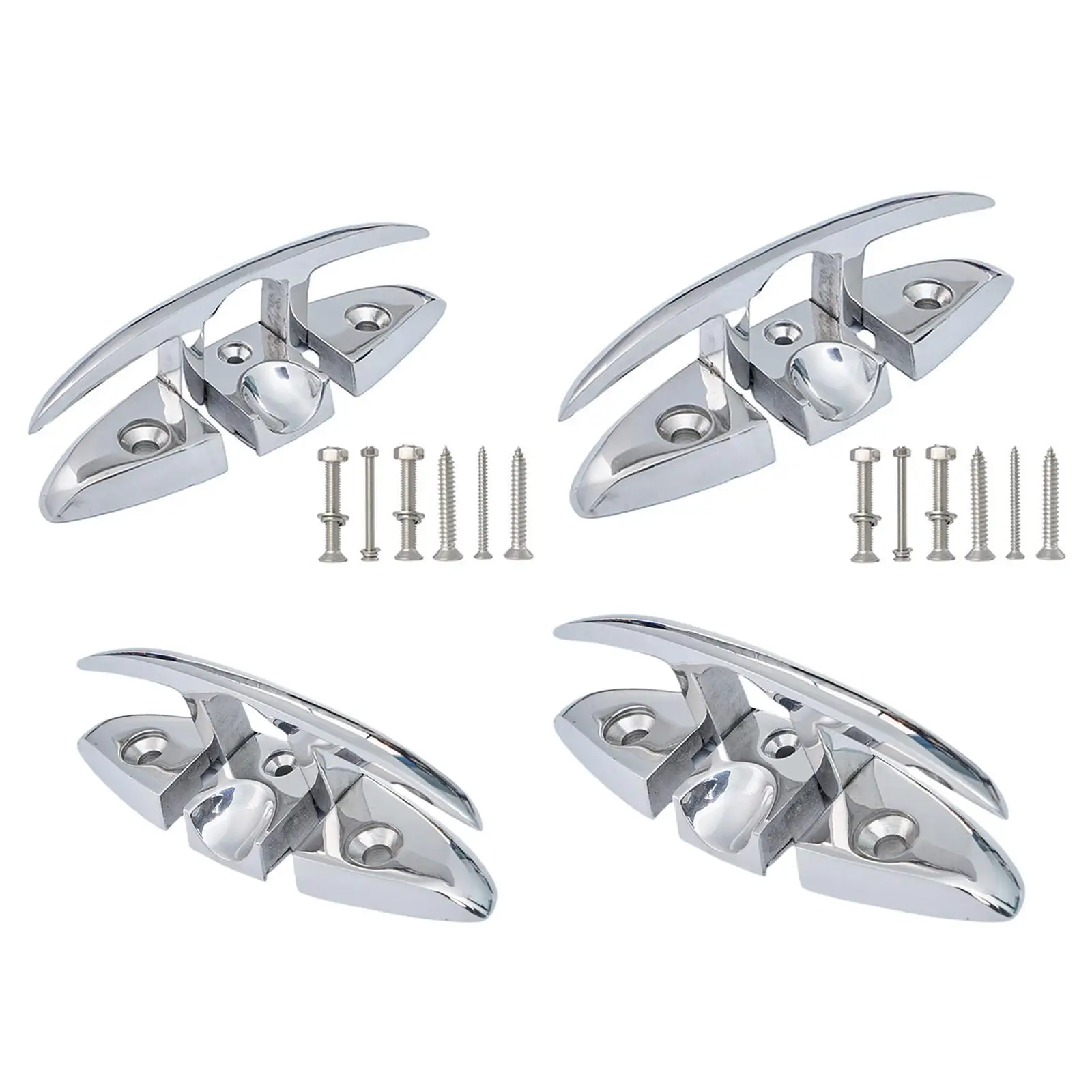 أجهزة قاعدة بحرية من الفولاذ المقاوم للصدأ قابلة للطي، ملحق عملي قابل للطي لسهولة الرسق والاستبدال #3