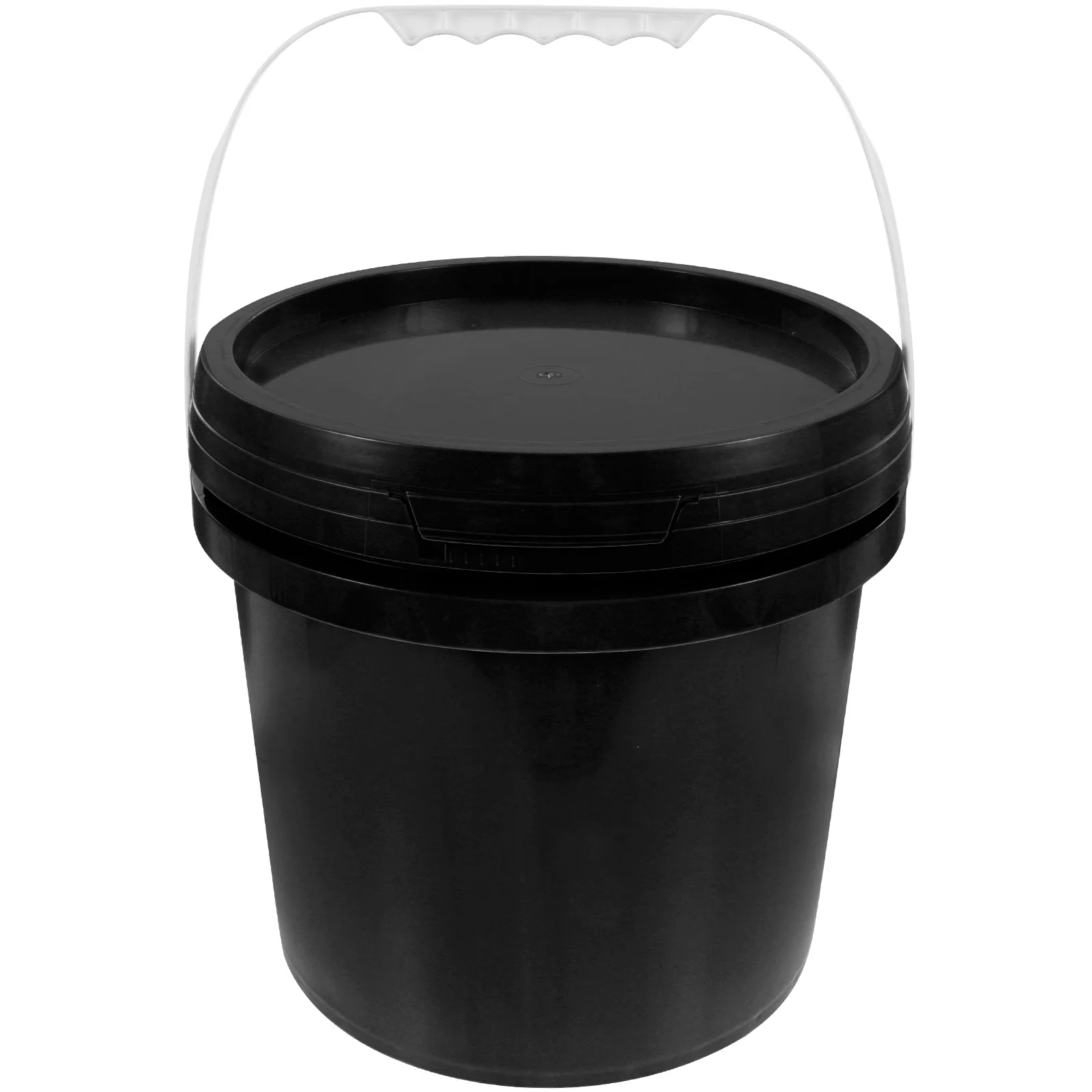 

Food Grade Sealed Barrel Paint Plastic Container 5L Storage Bucket for Painting Ergonomic Handle Strong Durability