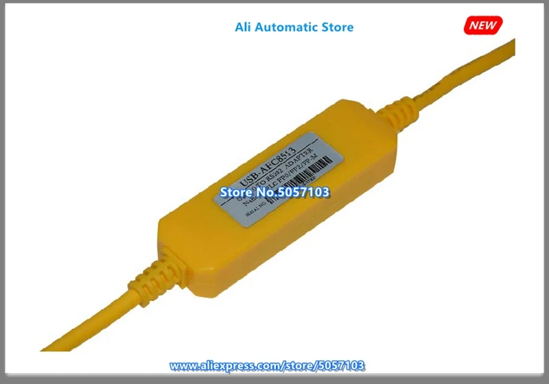 Yellow USB-AFC8513 FPG FP-X FP0 FP2 PLC Programming Cable