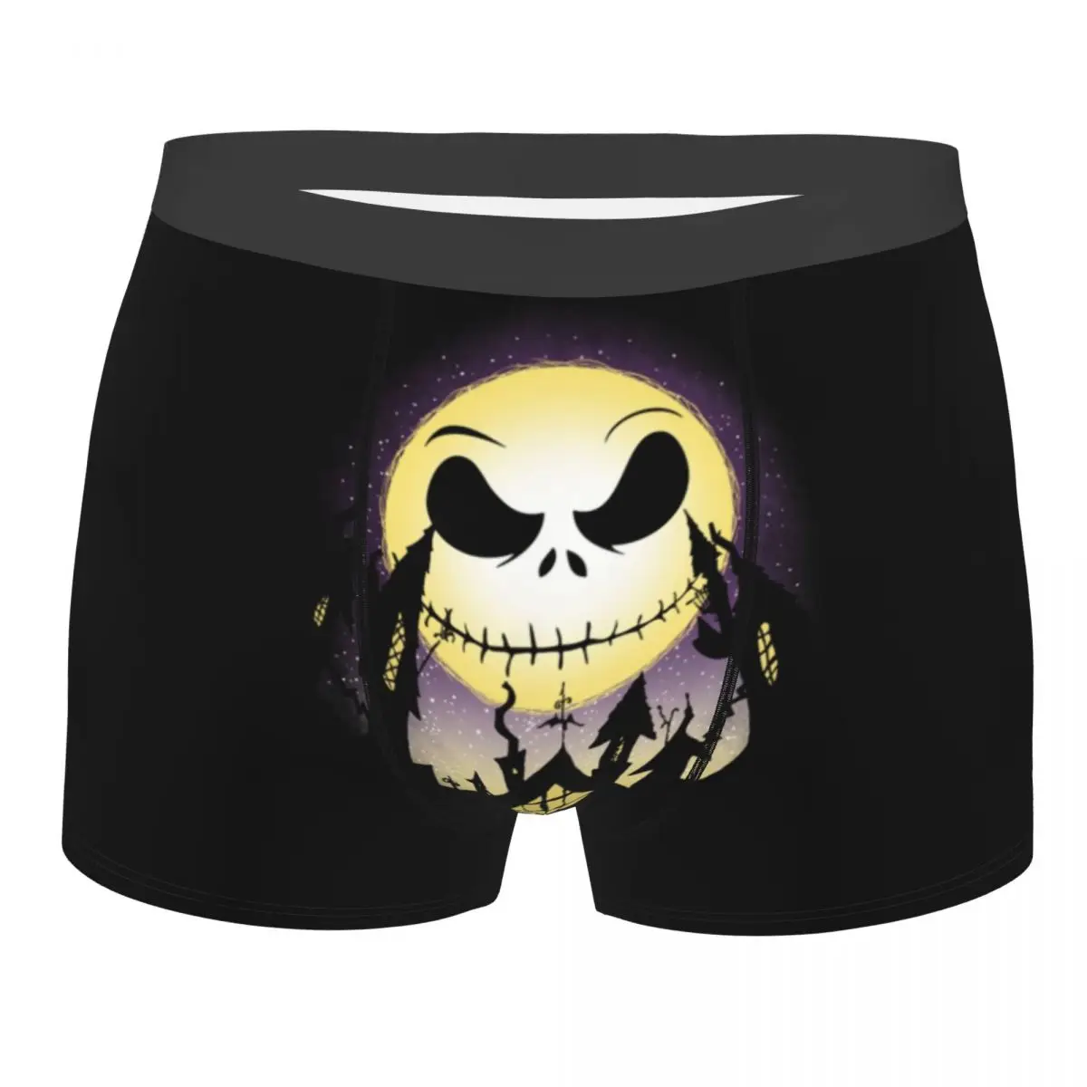 

Custom The Nightmare Before Christmas Underwear Men Stretch Tim Burton Boxer Briefs