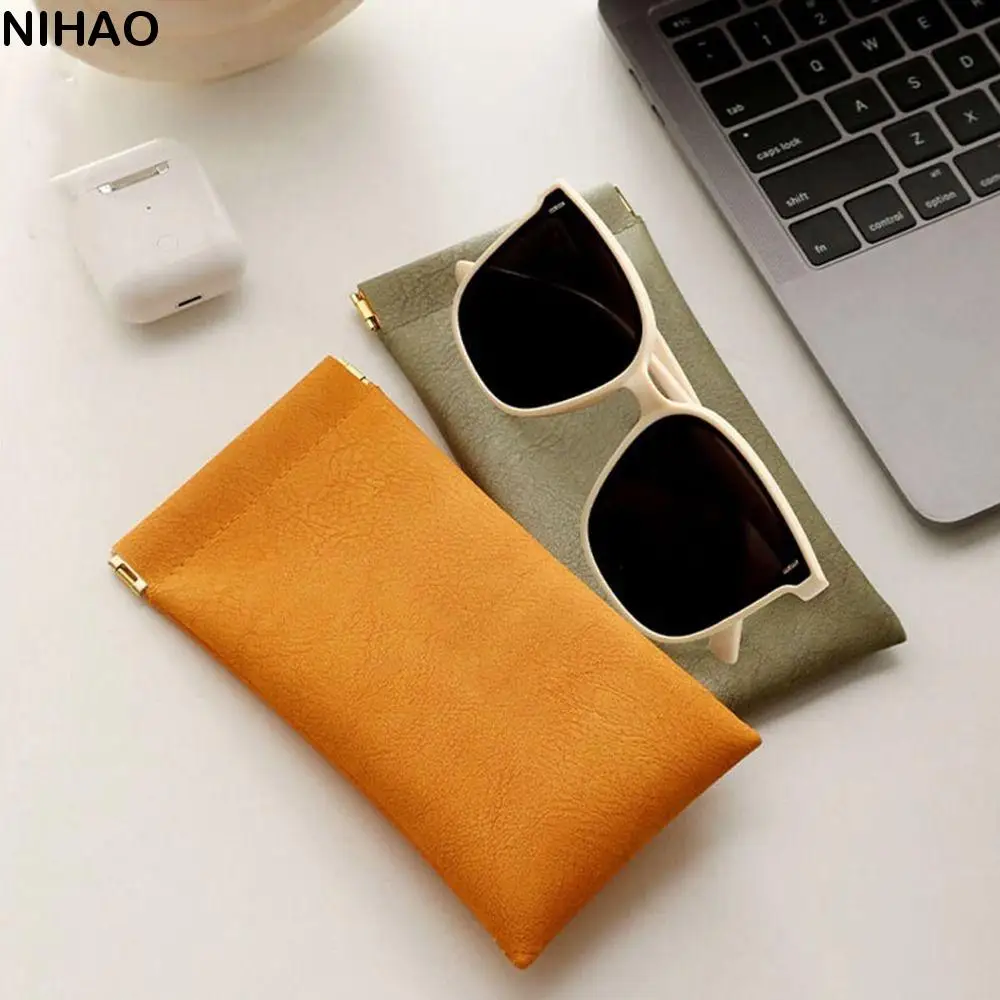

Eyewear Protector Box Glasses Protective Cove Leather Glasses Case Sunglasses Pouch Eye Glasses Holder Eyewear Protector Case