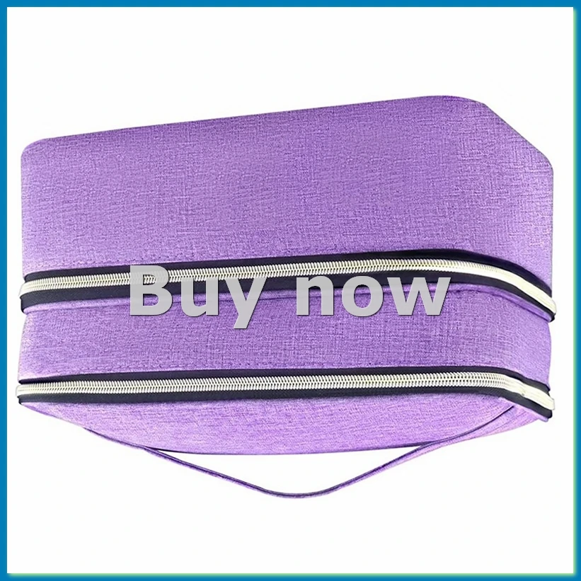 Sewing Supplies Organizer Bag, Double-Layer Sewing Box Organizer Accessories Storage Bag,B-A55K
