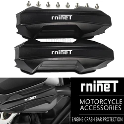 25mm Motorcycle Engine Crash Bar Protection Bumper Guard Block For BMW RNineT Cafe Racer Pure Scrambler R Nine T Urban GS 2023