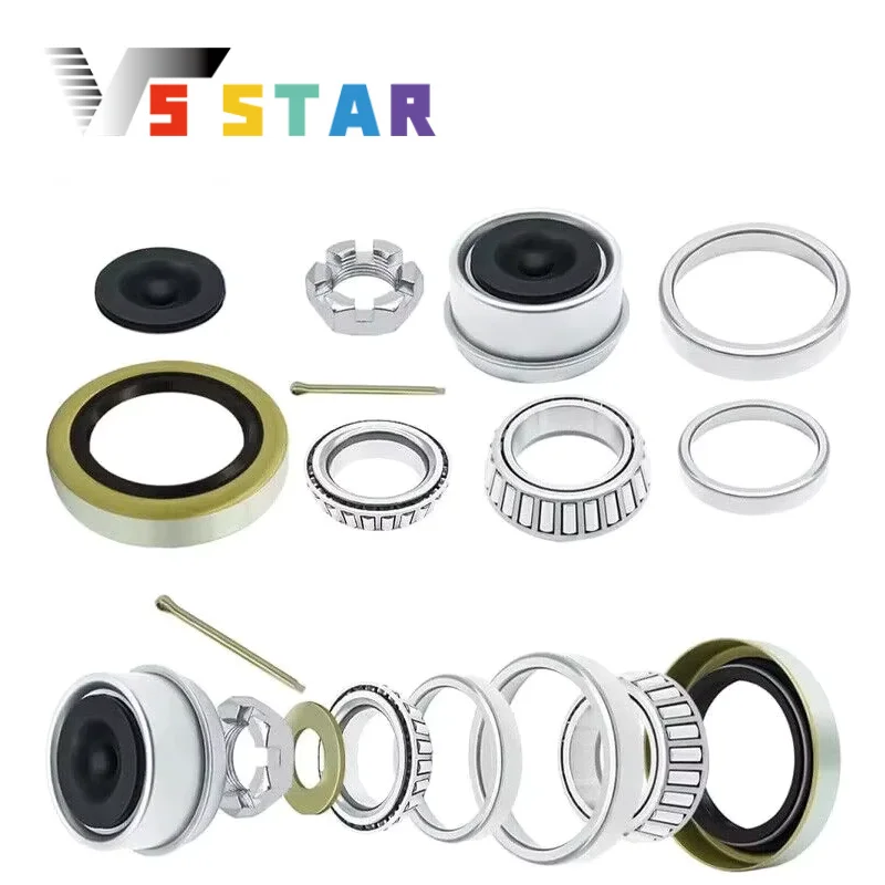 

171255TB L68149 L44649 L68111 Высокое качество От 1-1/16 дюйма до 1-3/8 дюйма Комплект уплотнений подшипника оси колеса прицепа для оси 3500 фунтов HB-0167