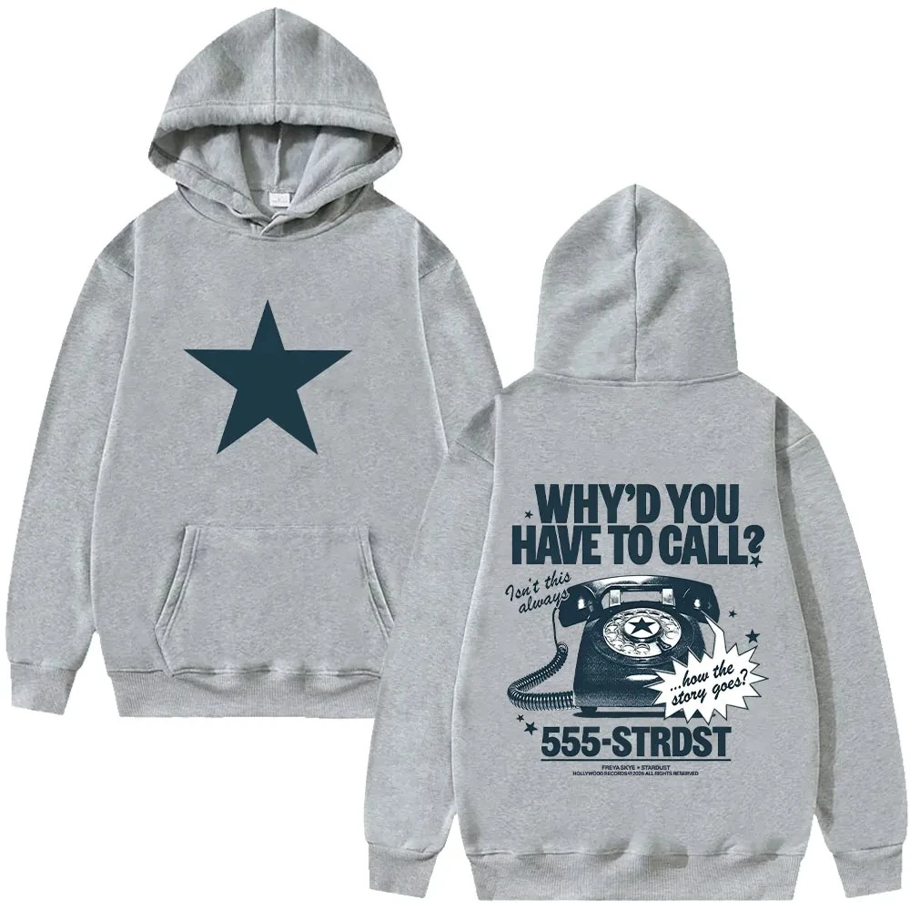 High Street Y2K Streetwear FreyaSkyeWhitaker Retro Cartoon Print Kapuzenpullover für Damen und Herren, lässiger Langarm-Hoodie – Detail 4