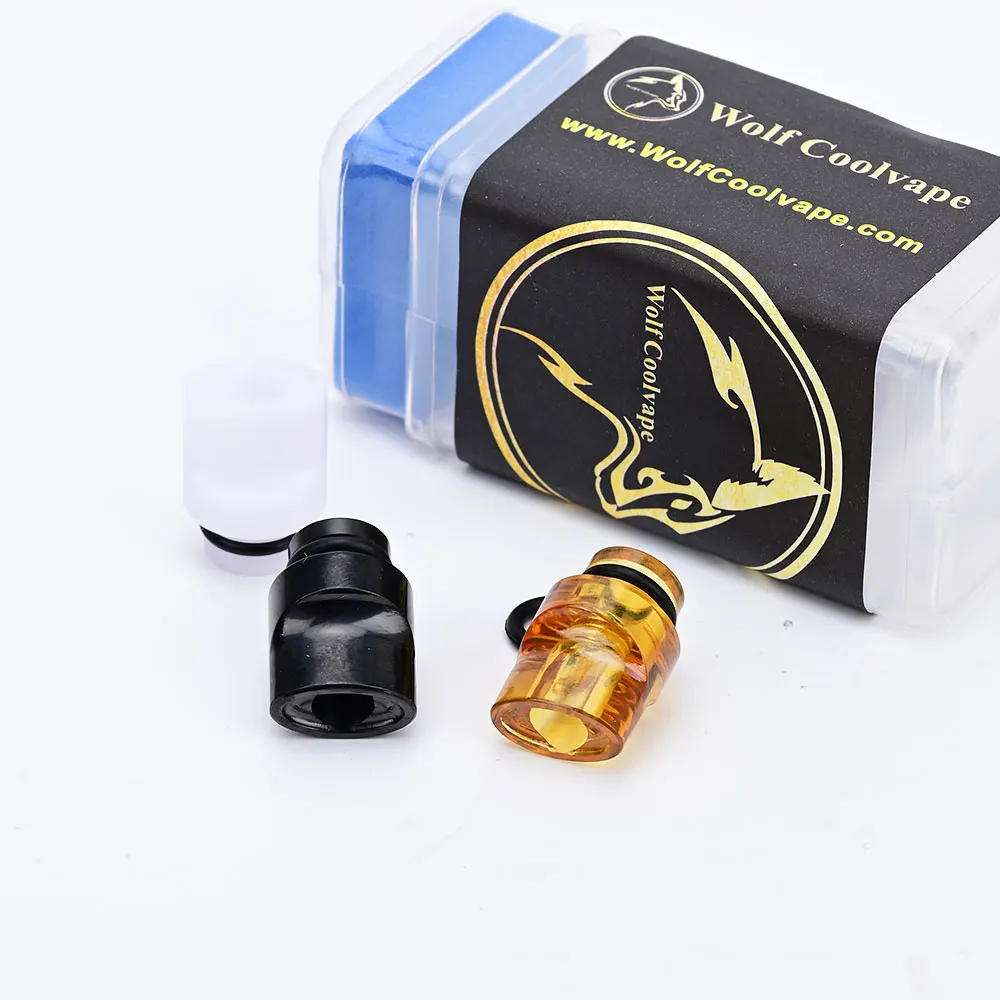 2 Stuks Wolfcoolvape 510 Infuus Tip Fluit Tip Tip Tip 510 Mtl Infuus Tip Pei Pc Voor Bb/Billet/Boro Rda/Rta/Rdta/Rdta Verstuiver