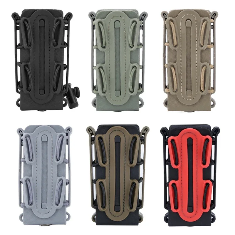 Portacartuchos MOLLE 9mm – Bolsa táctica para cinturón de caza - imagen 2