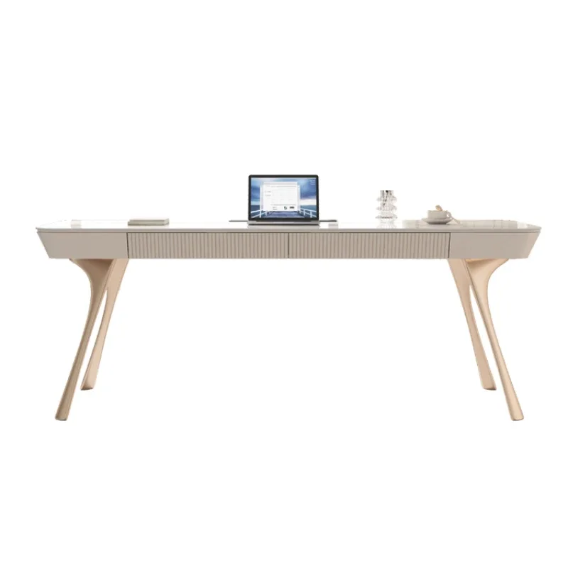 المنظمون مكتب مكتب فاخر غرفة الدراسة الحديثة الحد الأدنى تخطيط منزلي صغير مصمم فرنسي أثاث ما بعد الحداثة