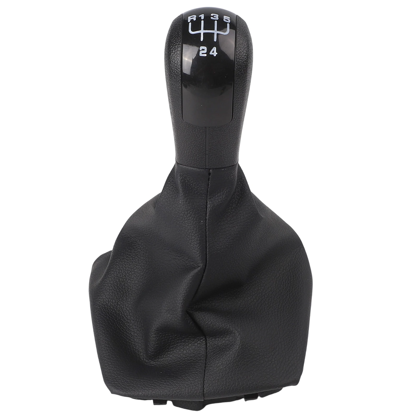 

5 Speed Shift Knob Leather Boot Vehicle Upgrade Car Modification Easy Installation High Reliability Perfect Car Fit