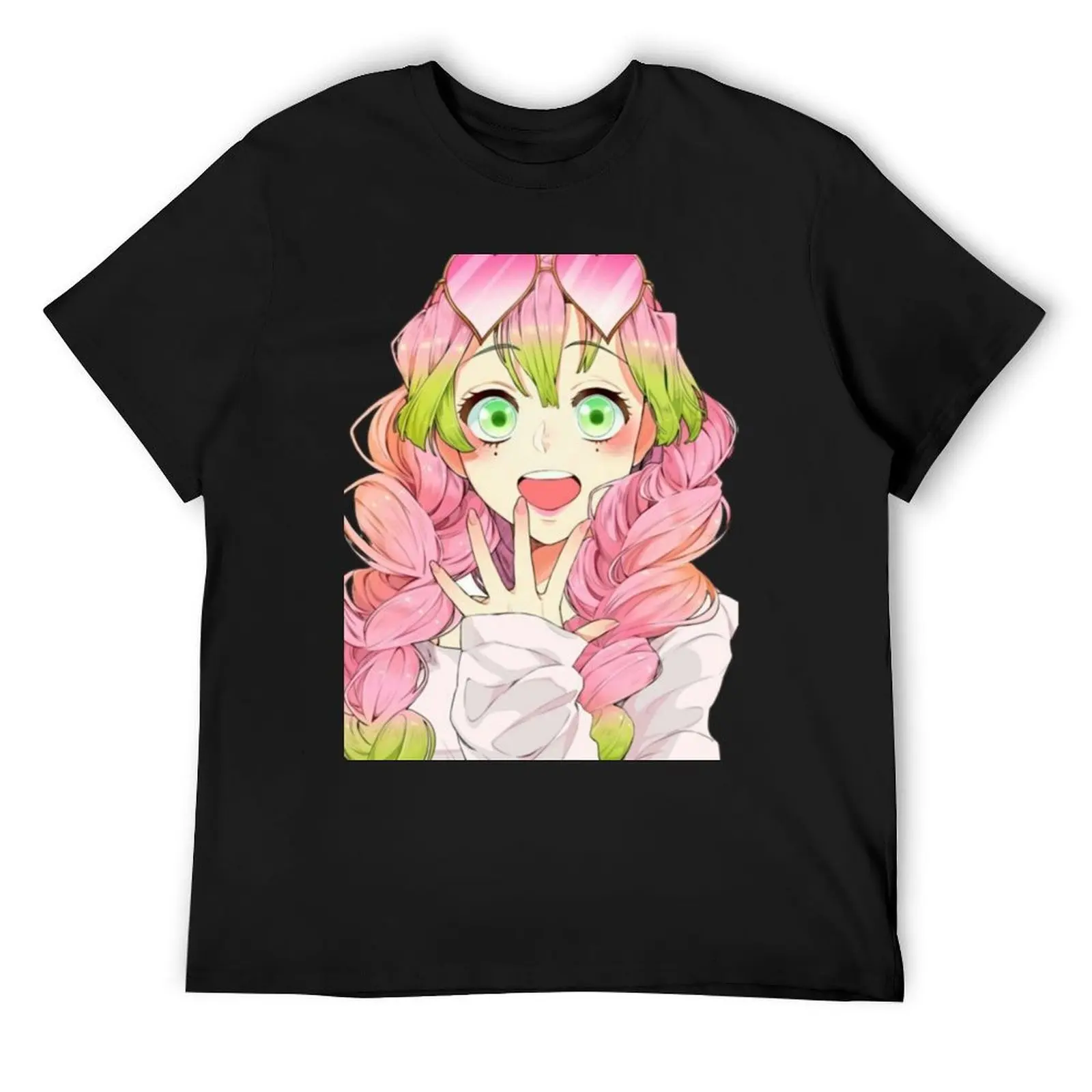

Mitsuri Kanroji T-Shirt plus size clothes customizeds basketball graphic tees funny t shirts for men