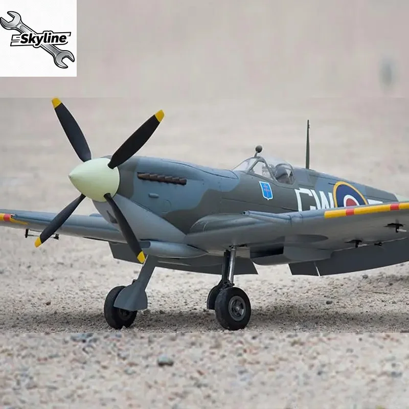 RC Plane 1.6 m1600mm Wingspan Spitfire  World War II Aircraft RC model Airplane PNP with Retractable Landing Gear view 2