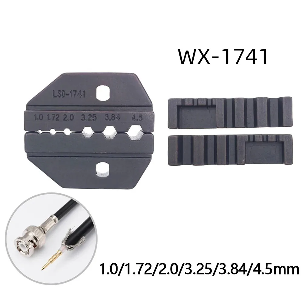 Imagem -05 - Substituível Crimp Alicate Mandíbulas mm Slot Mandíbula hs Morre Fio Coaxial Terminal Cabo Alicate de Friso 05h 02h 02h 457 1pc