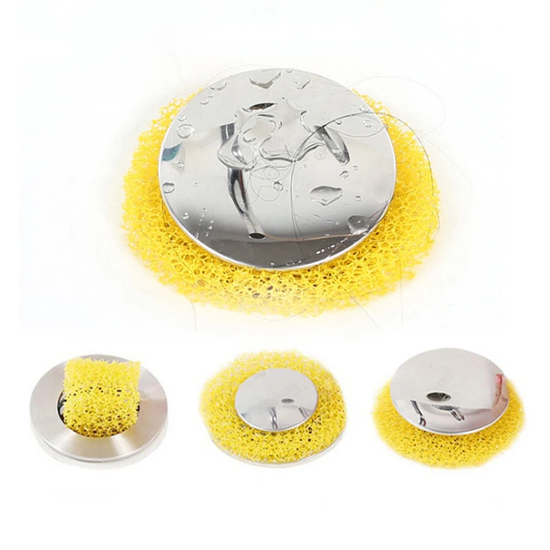 

Drain Strainer Sink Hair Filter Sponge Washbasin Anti-blocker Tub Drainer Protector Strainer Plug For Kitchen Bathroom Supplies