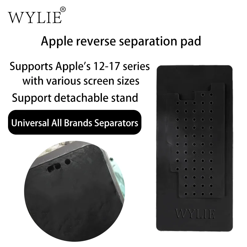 WYLIE Apple Stand-Supported Separation Pad for iPhone 12 to 17 Pro Max Motherboard BGA Repair Soldering Station Tool