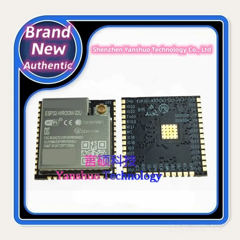 ESP32-WROOM-32U-N4 N8 N16  100% original, universal Wi Fi+BT+BLE MCU module Bluetooth