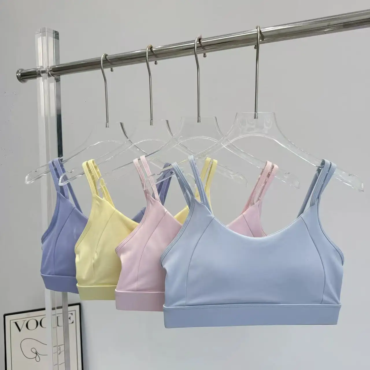 

Женский спортивный бюстгальтер, ударопрочный и поддерживающий топ для бега, одежда для фитнеса, летний быстросохнущий бюстгальтер для йоги высокой интенсивности