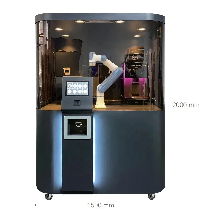 

OkyRie NOVA 2 Dobot Automatic Coffee Making Robot Vending Machine Appropriate for Food Shops Robotic Coffee Barista