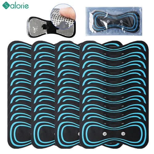 Parche para camilla de cuello EMS, pegatina masajeadora de espalda, parches de pulso de estimulación muscular, masaje de Fitness, alivio del dolor corporal de cuello