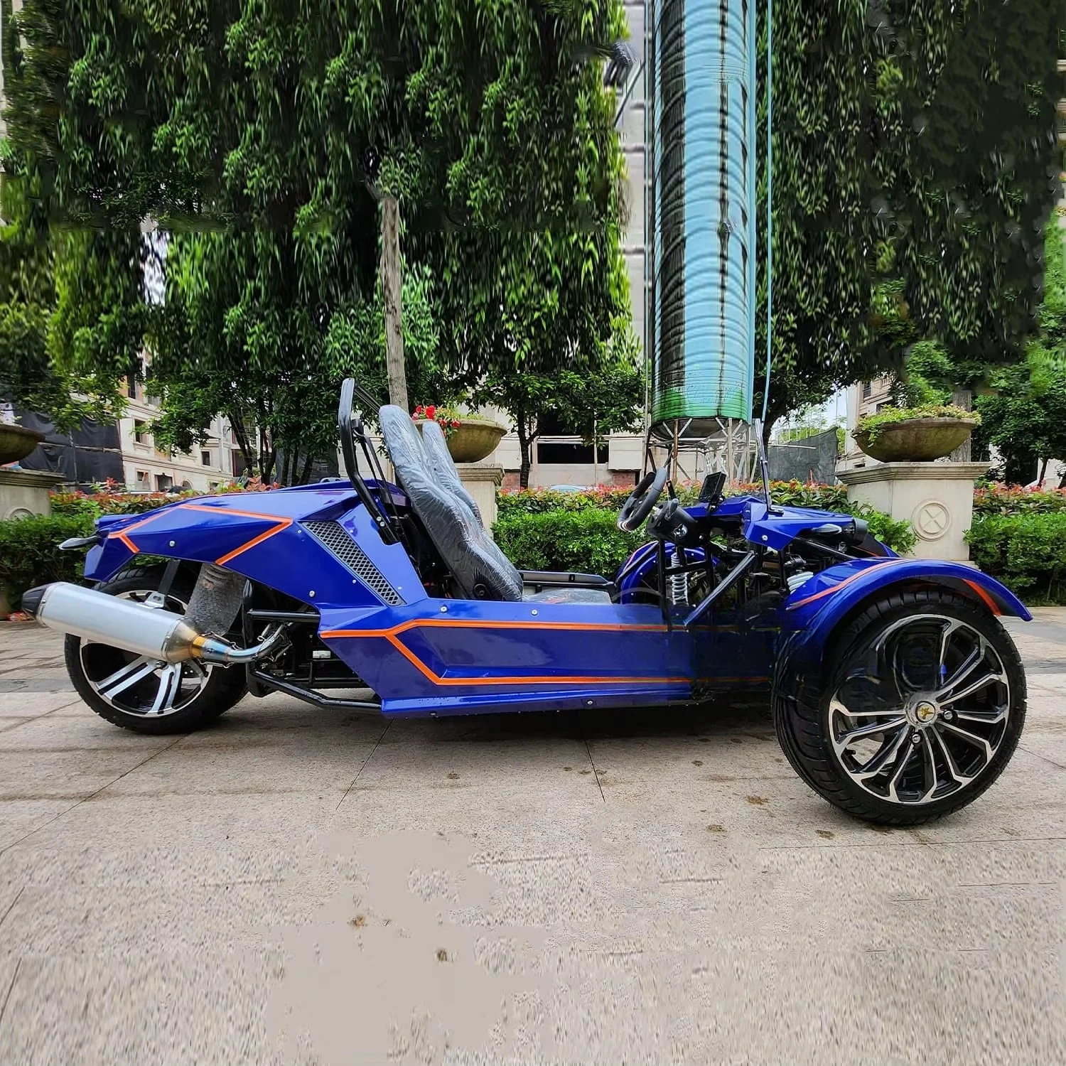 off-road vehicle tricycle motorcycle 3 wheels 350CC car ZTR