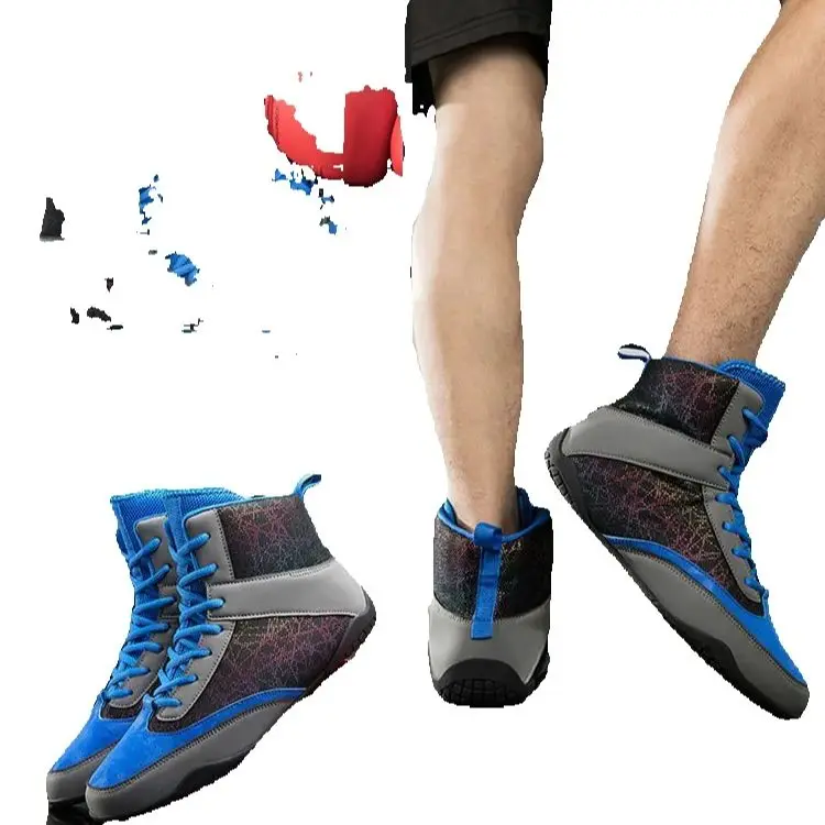 

High for men and women yards pro wrestling shoes lightweight boxing boxing shoes sneakers the gym combat boots