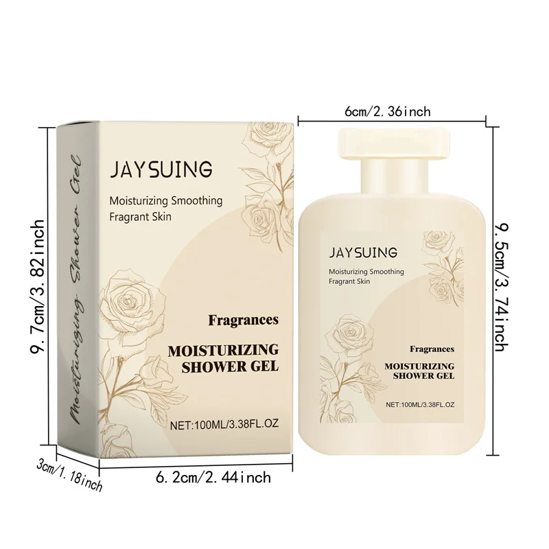 JAYSUING Perfumed Shower Gel Moisturizes And Moisturizes Skin, Cleans And Brightens Skin, Body And Fragrance Shower