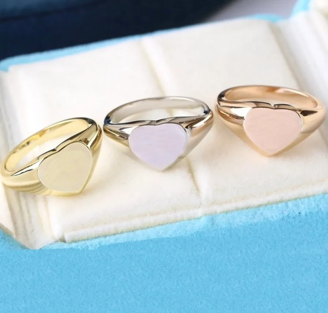 

Band Rings designer ring luxury rings Designer Women Men LOVE Letter Band Ring Couple Rings Gift 3 colors very nice