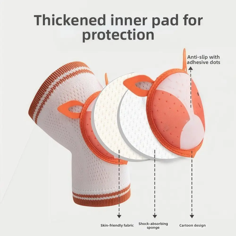 Fall-resistant Baby Knee Pads Breathable Lightweight Children's Elbow Pads Shockproof Muscle Protection Crawling Knee Pads